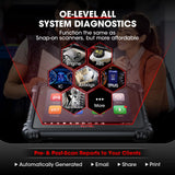 Autel MaxiCOM MK906PRO Car Diagnostic Scan Tools Automotive OBD2 Scanner ECU Coding CAN FD DoIP PK MK906BT MS906PRO