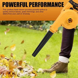 DeWalt Collector Leaf Duster Multi-Use Wireless Air Blower Vacuum Cleaner Electric Dust Tool For Dewalt 20V Battery