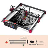 Algolaser DKMK2 10W Powerful Woodworking Laser Cutter Engraver Metal/Wood/Acrylic/Glass CNC Laser Cutting Engraving Machine
