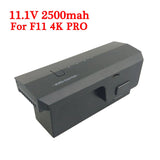 Original F11 4K Pro GPS Drone Battery 11.1V 2500 mAh Lithium Batteries For SJRC F11 4K PRO GPS Battery Quadcopter Accessories