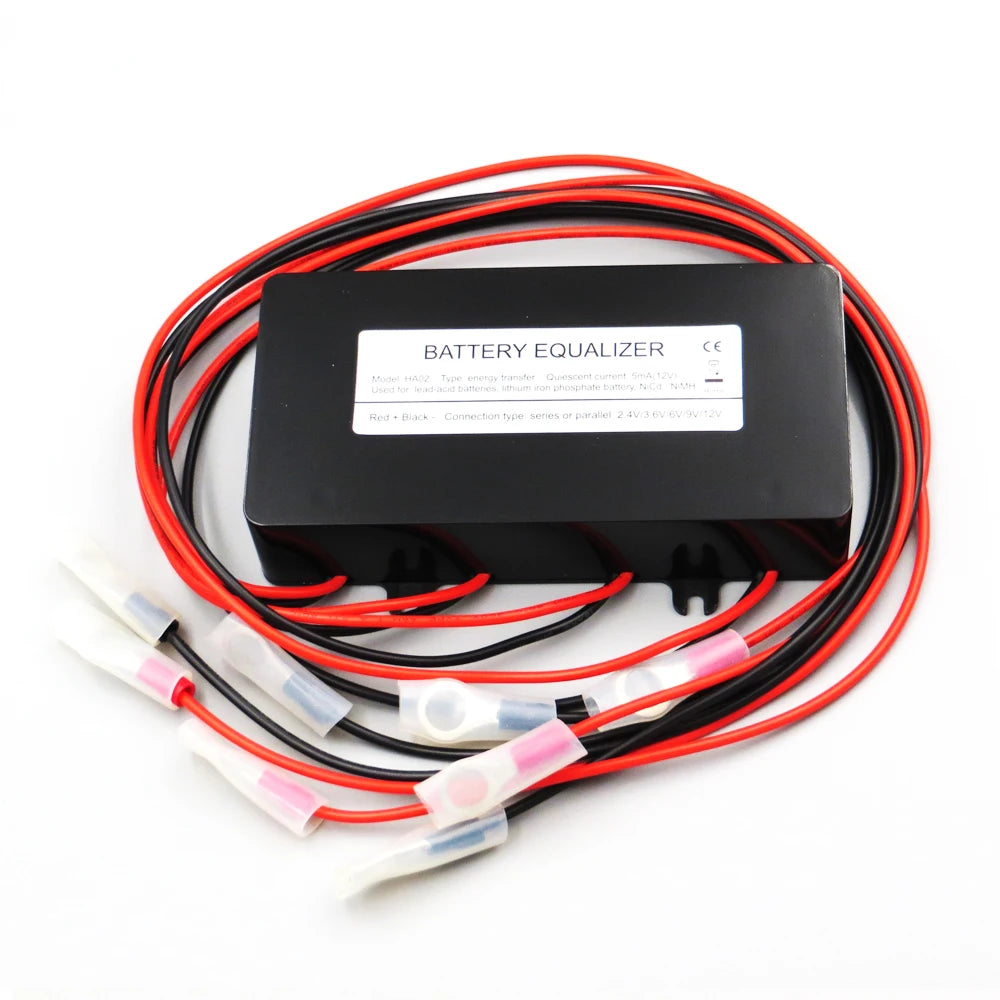 Digital Display 48V Battery Equalizer for 4 X 12V Batteries Balancer 4S 12V Gel Flood AGM Lead Acid Batteries Charger Regulator