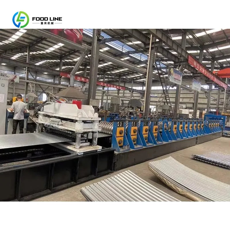 Steel Silo Sheet Roll Forming Machine Corrugated Panel Production Line Automatic Metal Forming Equipment for Grain Storage Silos