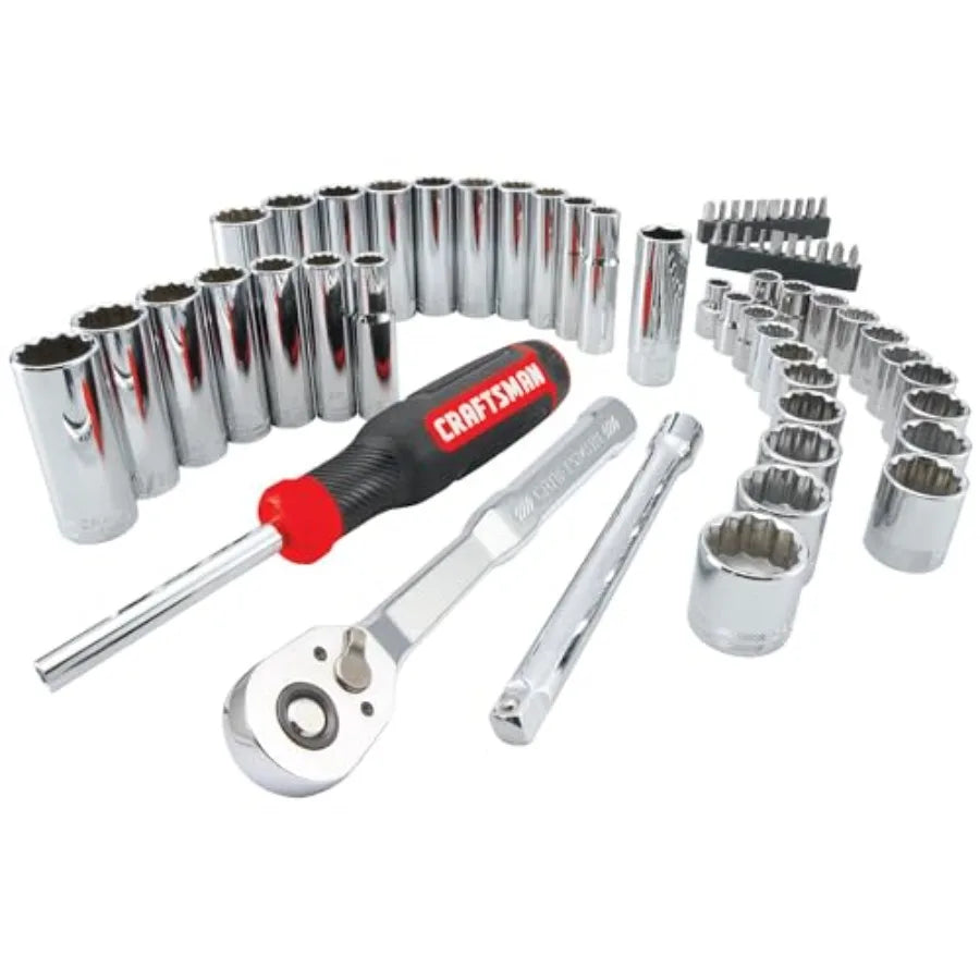 Mechanics Tool Set, 3/8 Inch Drive, 61 Piece (CMMT45161)