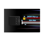 ISDT 608PD DC 240W/10A USB C 140W/5A Smart Digital Charger for LiFe/Lilon/LiPo/LiHV/NiMH/Pb Battery