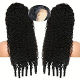 7x5 Burmese Curly Glueless Wigs Human Hair 250% Permium 13x6Deep Wave Lace Front Wigs Pre Bleached Deep Curly Lace Wig For Woman