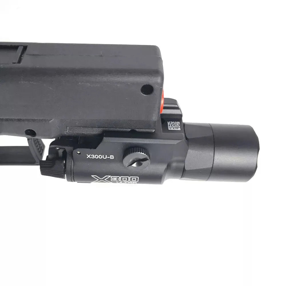 SOTAC Tactical X300UB X300U-B Flashlight X300U Scout Light White LED Hunting Weapon Light Fit 20mm Picatinny Rail