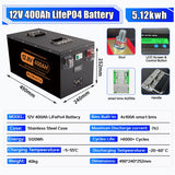Brand New LiFePO4 12V 24V 48v 100ah 200ah 280ah 400Ah LiFePO4 Lithium Battery 100A BMS 6000+ cyclic for Inverter Solar RV No Tax