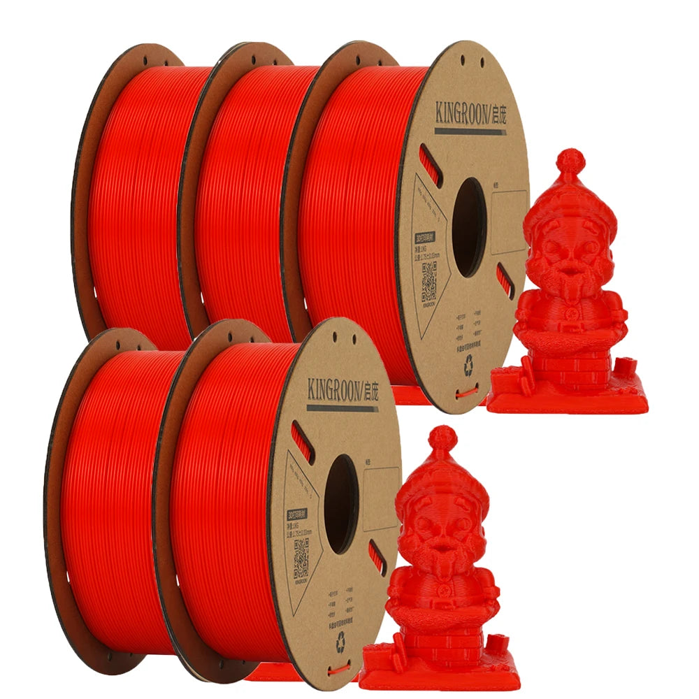 KEEPANG PLA Filament 1.75mm 3D Printer Filament 5/10Rolls 3D Printing Plastic Material 100% No Bubble for FDM 3D Printer MIX
