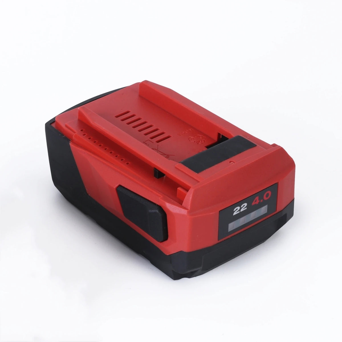 Two Packs 22V 4.0Ah Lithium-Ion Battery Replacement for Hilti B22 18V 21.6V 22V Cordless Tools Power Tools