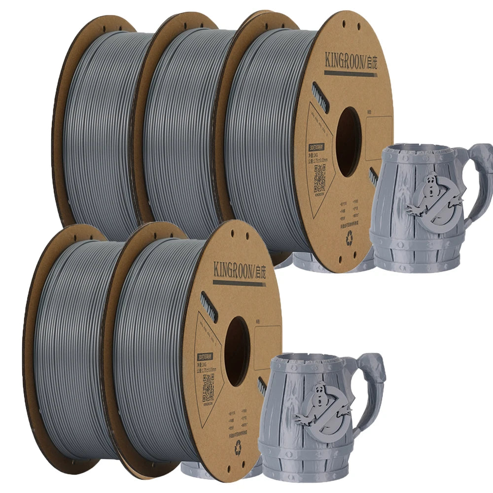 KEEPANG PLA Filament 1.75mm 3D Printer Filament 5/10Rolls 3D Printing Plastic Material 100% No Bubble for FDM 3D Printer MIX