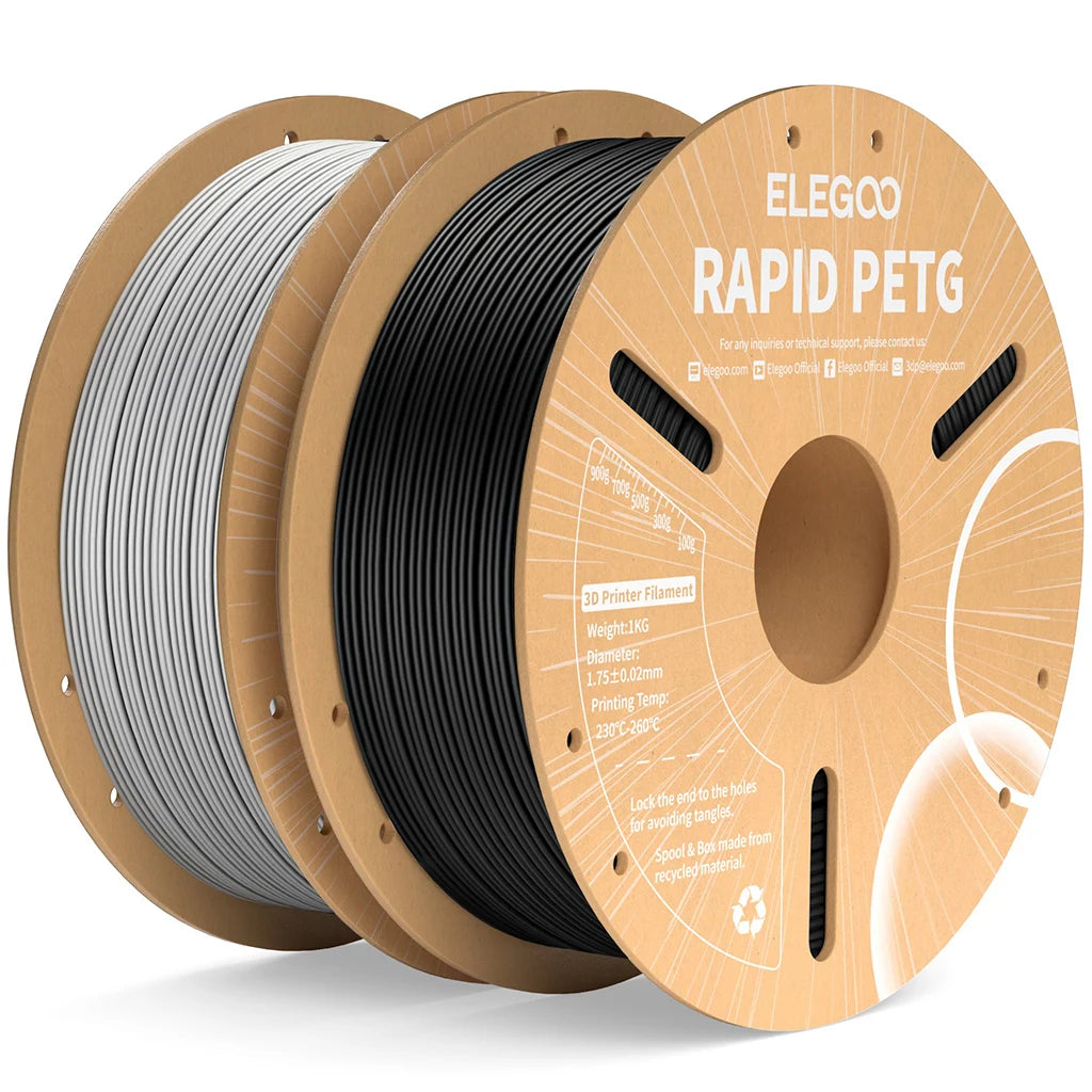 ELEGOO 4KG/5KG/10KG 1.75mm Rapid PETG Filament