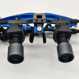 Adjustable-Angle DFK Dental Loupes 3.0X & 4.0X & 5.0X with Custom Diopter for Myopia & Presbyopia Ergonomic for Dental Lab