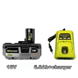 For RYOBI high-performance lithium battery 18V no memory effect, low self discharge, suitable for all tools P108,P109