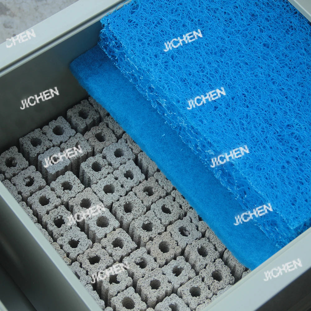 Home Garden 5 t/h Koi Pond Filter UV Biobacteria Combined Drum Pond Filter