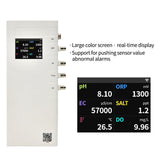 Kamoer WQS Wi-Fi Digital Water Quality Tester Kit pH/ORP/EC/DO/Salinity/Temp 24H Online Monitor APP Remote Control for Aquarium