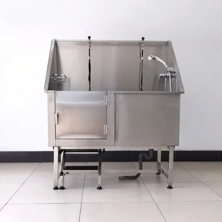 Eco-Friendly Stainless Steel Pet Grooming Tubs Salon Use for Dogs