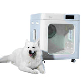 Modern Luxury Eco-Friendly Battery-Powered Dog & Cat Pet Drying Box 200L for Medium/Large Dogs & Cats