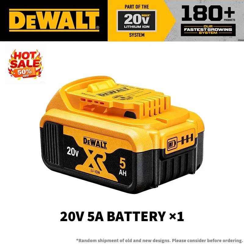 DEWALT 100% Original 20V 5AH Power Tool Battery 60V 9AH Flexvolt Battery Charger Combo DCB206 DCB205 DCB202 DCB609 DCB200 DCB184