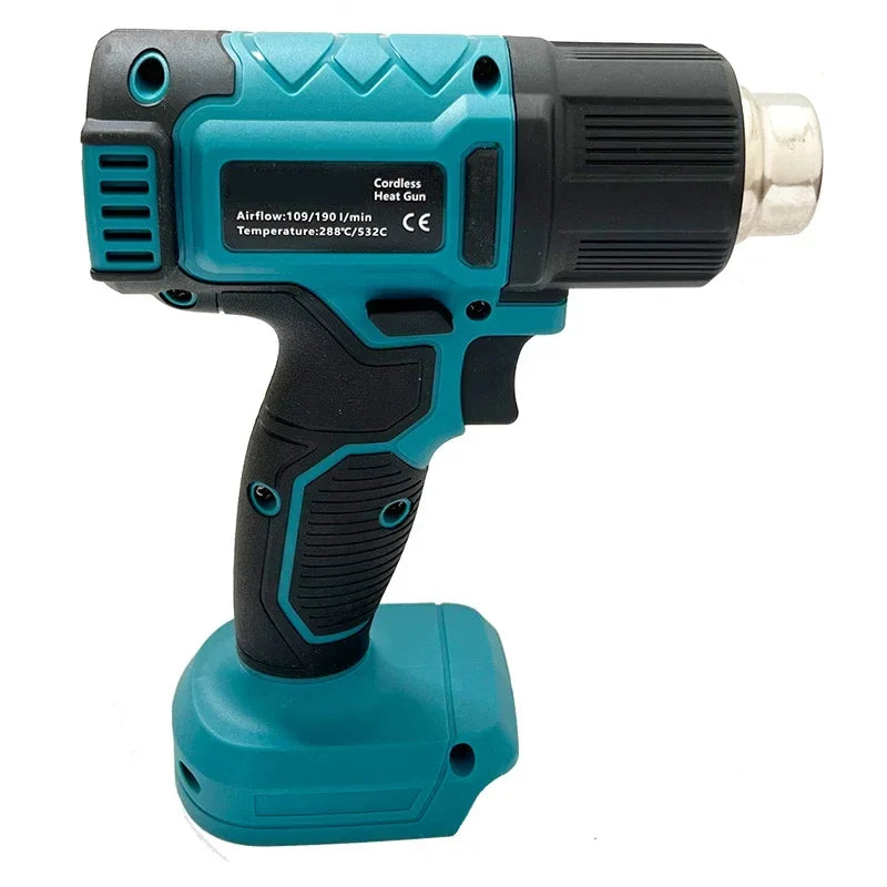 Fit Makita 18V Cordless Heat Gun Adjustable Temperature Hot Air Gun Industrial Handheld Electric Heat Gun for Makita Battery
