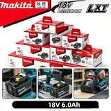 Makita 18V Battery 6000mAh Rechargeable Power Tools Battery 18V makita with LED Li-ion Replacement LXT BL1860B BL1860 BL1850