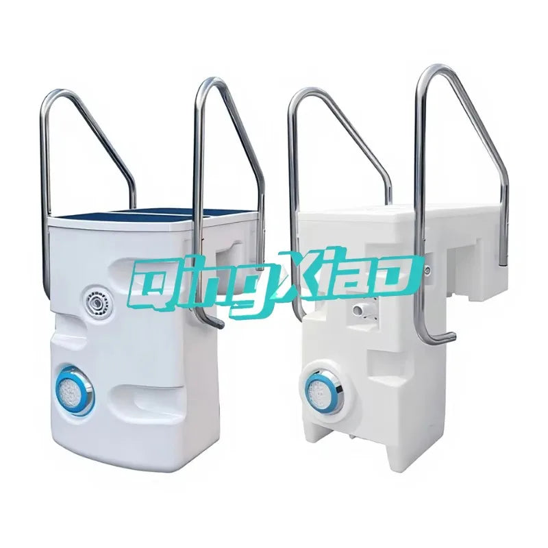 Wall Mounted Integrated Swimming Pool Filter Machine Water Circulation Purification Treatment With LED Lighting All In One