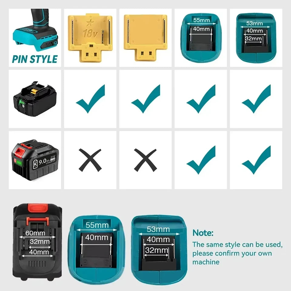 18V 21V MAX 3.0 6.0 9.0Ah Rechargeable Lithium Battery for Makita BL1830 BL1840 BL1850 High Capacity Electric Drill Battery