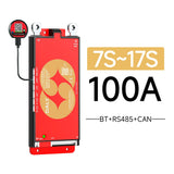 Daly Smart BMS 4S 7S 8S 24S 16S 17S 4S 40A 60A 100A 150A 1A Active Balance BMS for lifepo4 with wifi 4.3 LCD Built-in bt Li-Ion