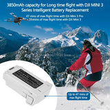 3850mAh Battery For DJI Mini 3 Pro Plus Rechargeable Li-ion Battery For DJI Mini3 / 3Pro Drone Batteries Accessories