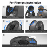ANYCUBIC 10KG Refill PLA Filament 3D Printer 1.75mm Spooless Plastic Rubber Filament Material For FDM 3D Printer for Kobra 3 S1C